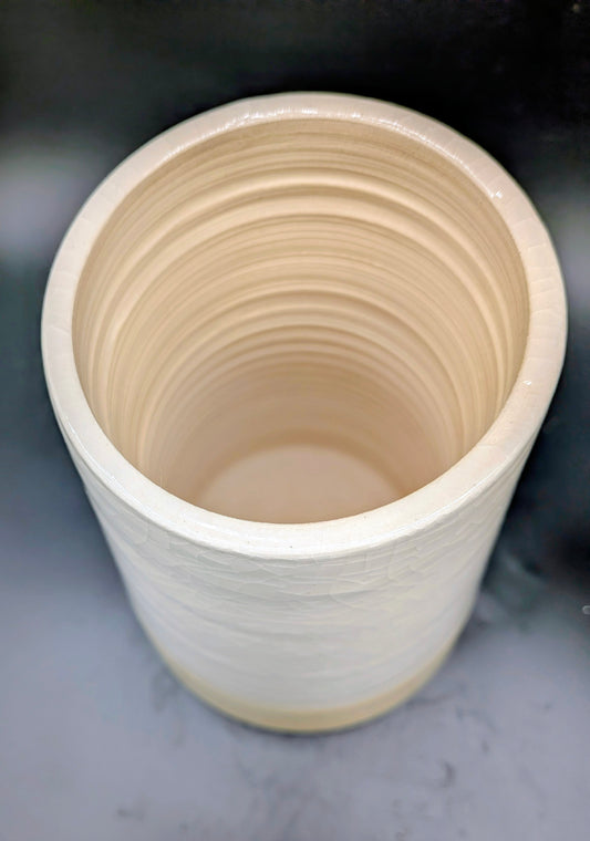 Sunrise Crackle Vase