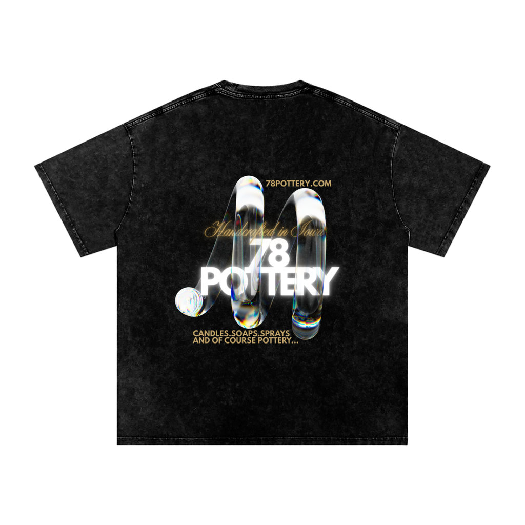 Glaze and Glass Grunge Washed T-Shirt