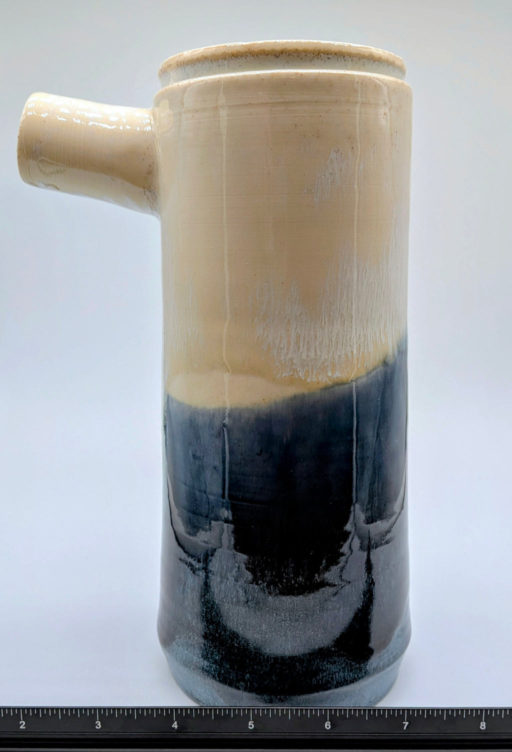Oribe & Oatmeal Pitcher Vase