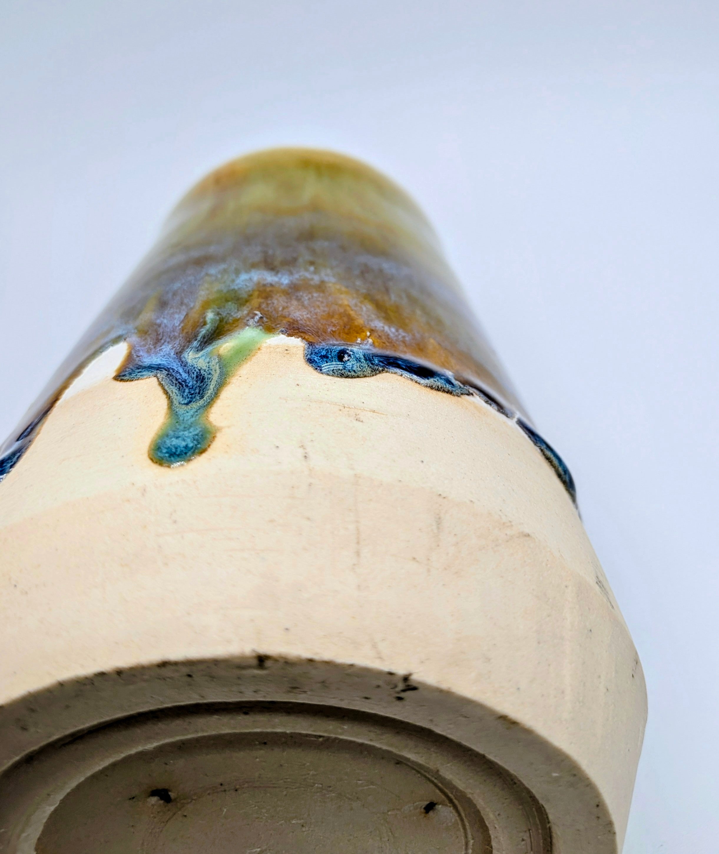 Dripping Autumn Stalagmite Vase