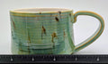 Lagoon Porcelain Wheel Thrown Mug 8 Fl OZ