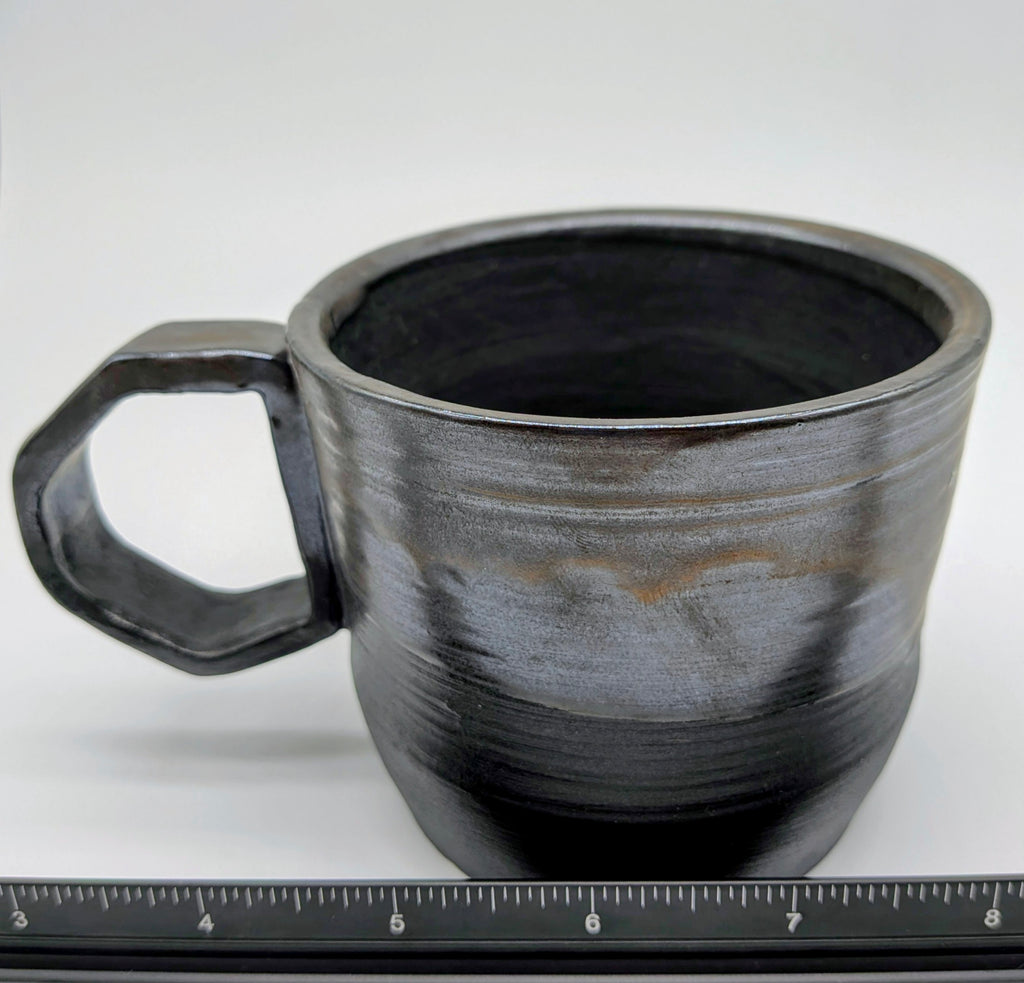 Marble Porcelain Wheel Thrown Coffee Tea Mug 9 Fl OZ