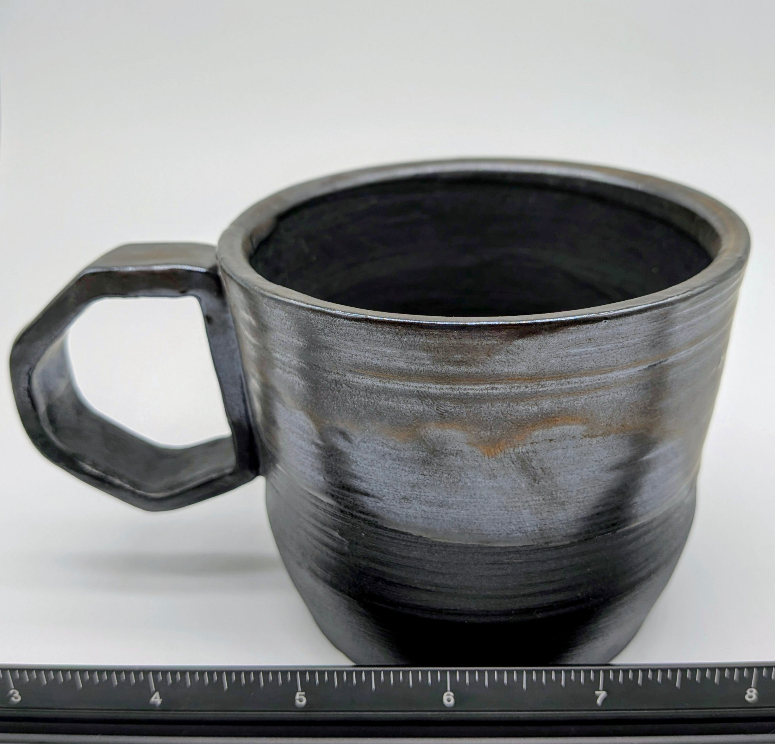 Marble Porcelain Wheel Thrown Coffee Tea Mug 9 Fl OZ