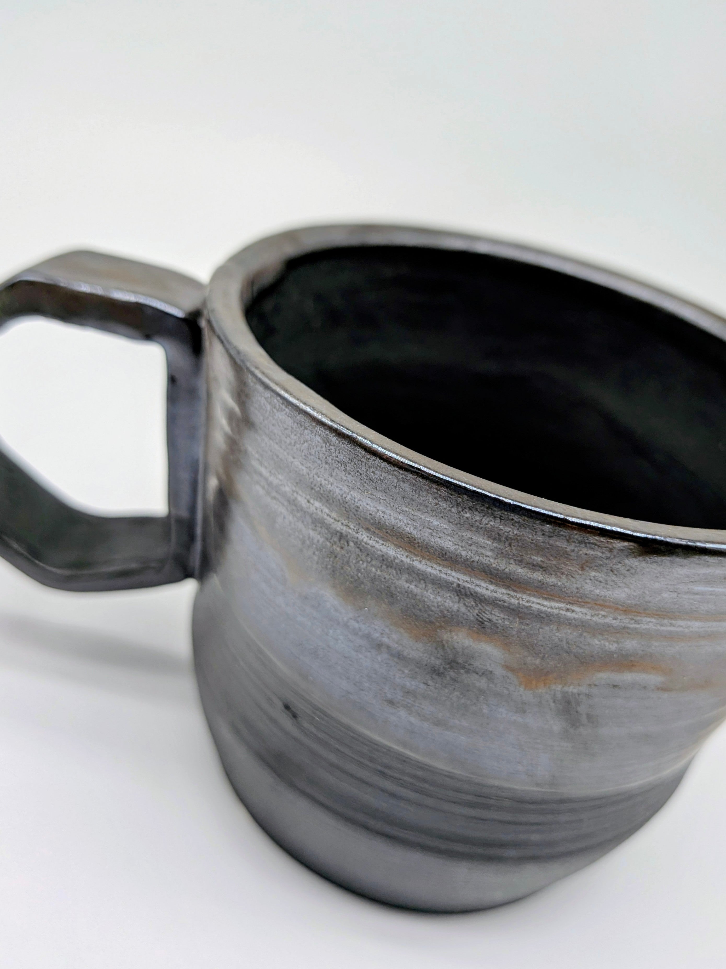 Marble Porcelain Wheel Thrown Coffee Tea Mug 9 Fl OZ