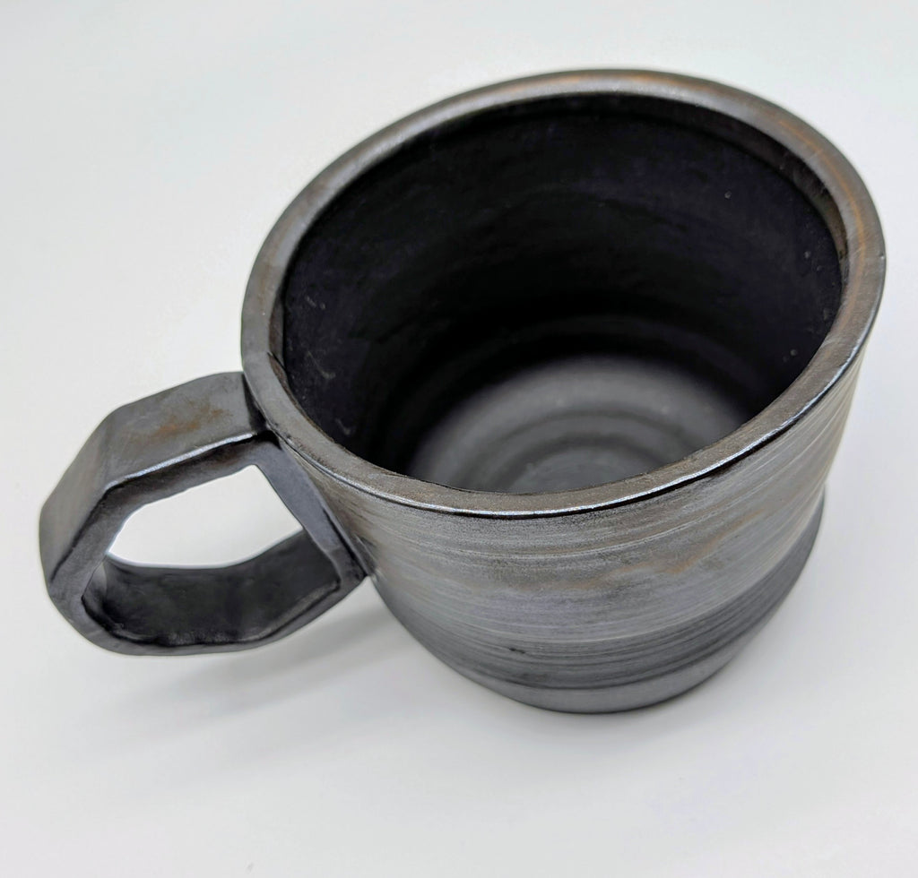 Marble Porcelain Wheel Thrown Coffee Tea Mug 9 Fl OZ