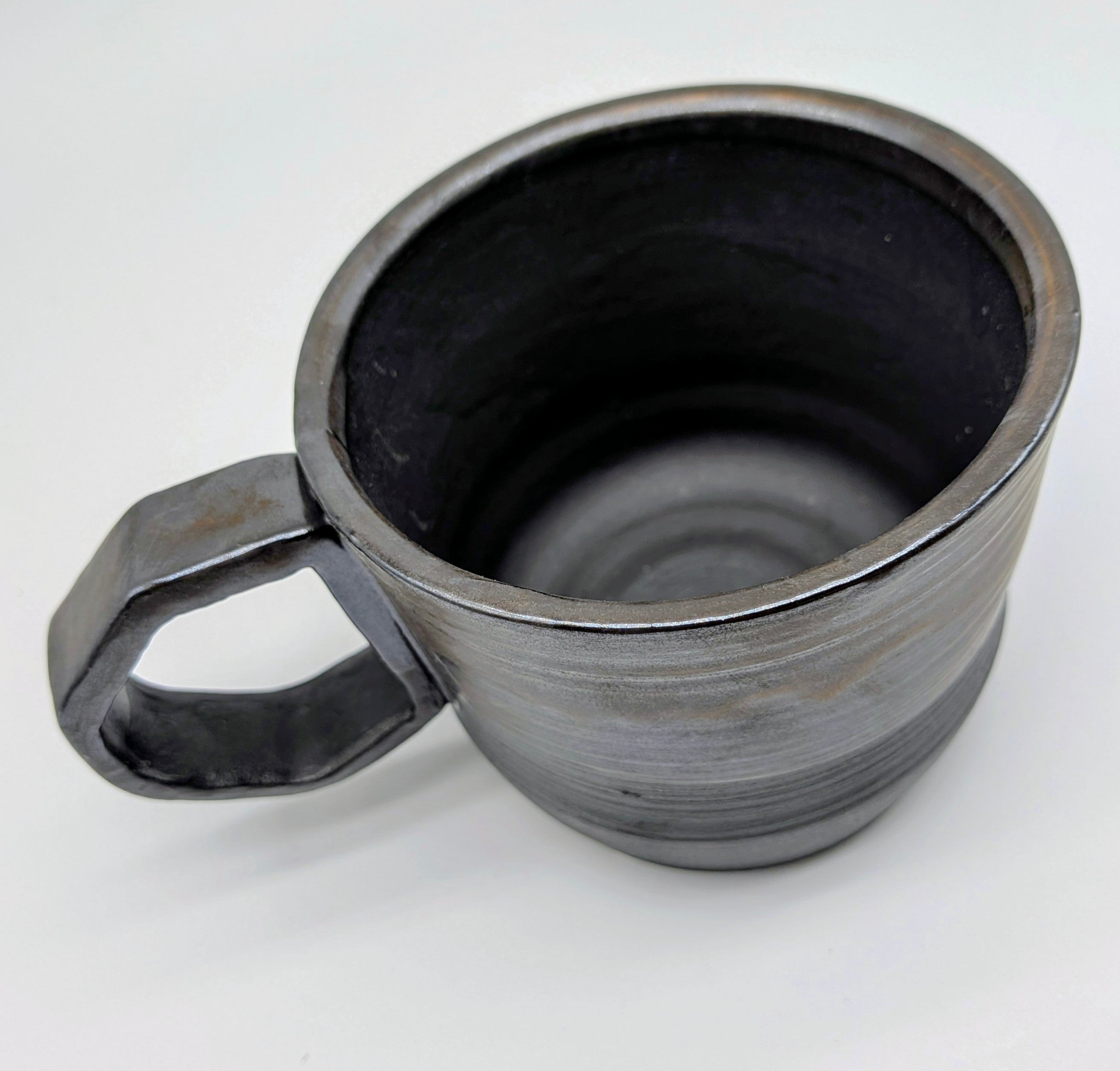 Marble Porcelain Wheel Thrown Coffee Tea Mug 9 Fl OZ