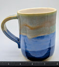 Trifecta Porcelain Wheel Thrown Coffee Tea Mug 10 Fl OZ