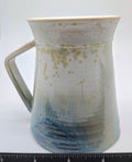 Crystaline Porcelain Wheel Thrown Coffee Tea Mug 10 Fl OZ