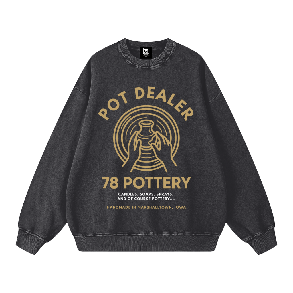 Pot Dealer Oversized Sweatshirt