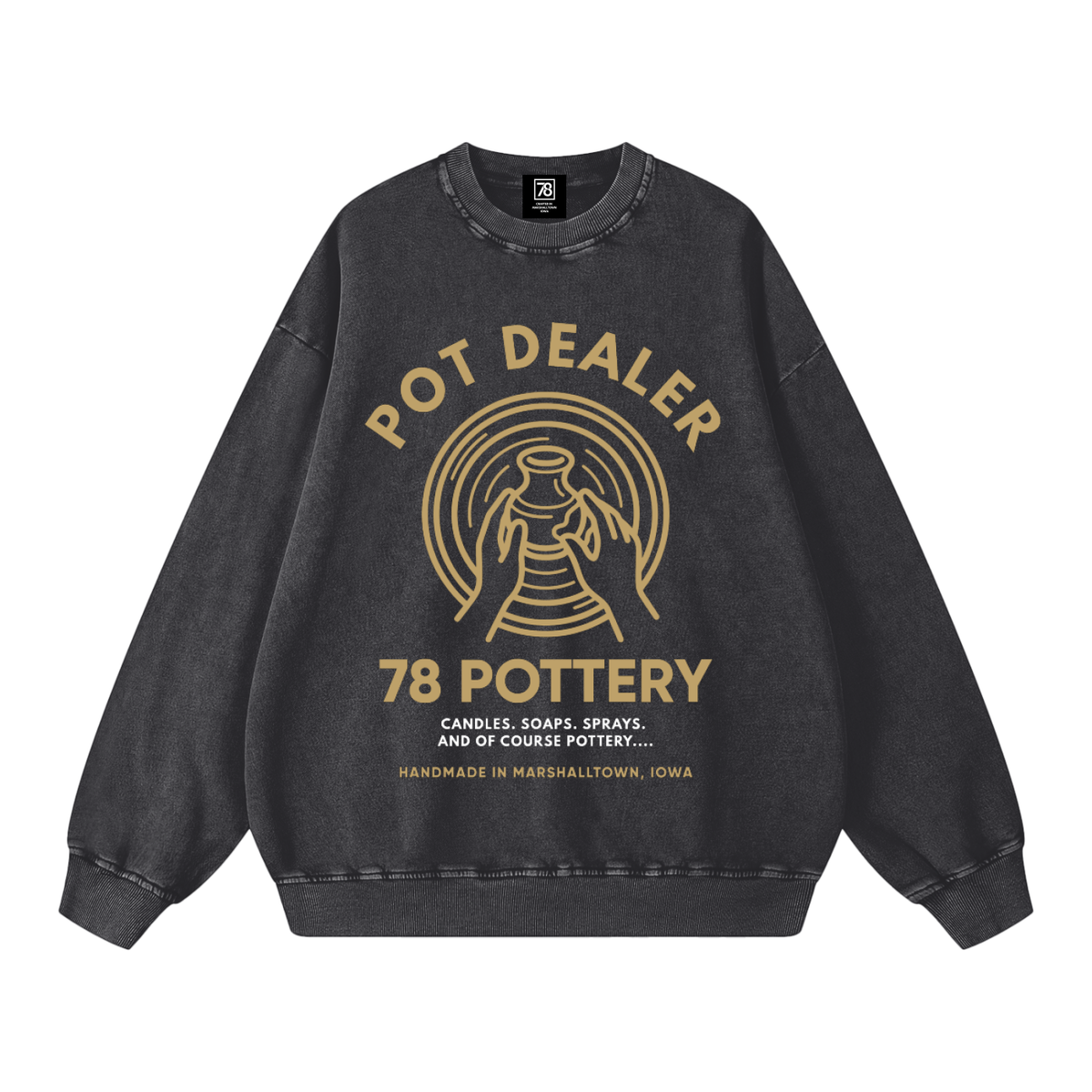 Pot Dealer Oversized Sweatshirt