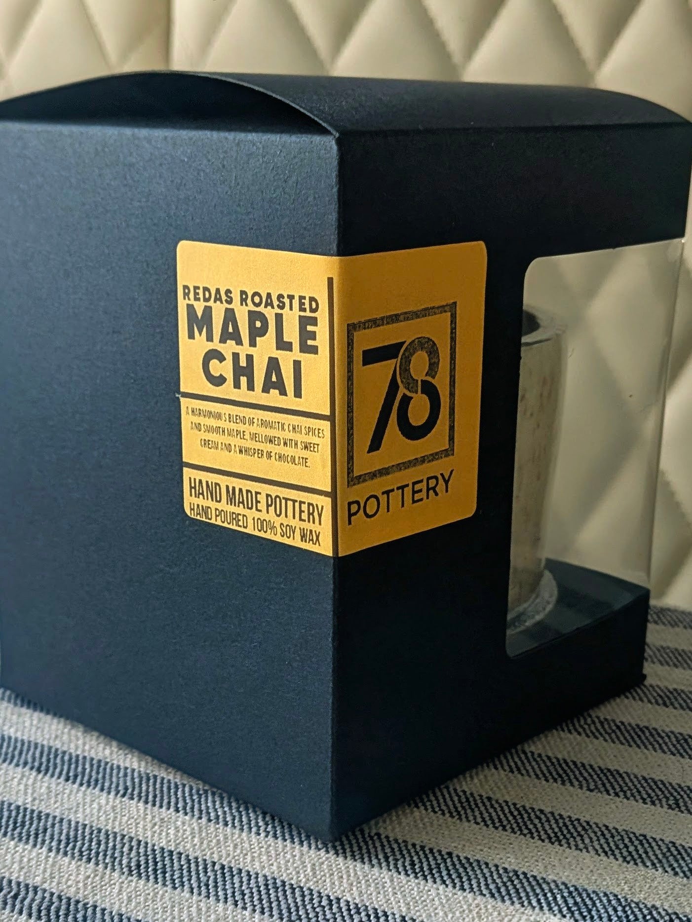 Redas Roasted Maple Chai 10oz Candle