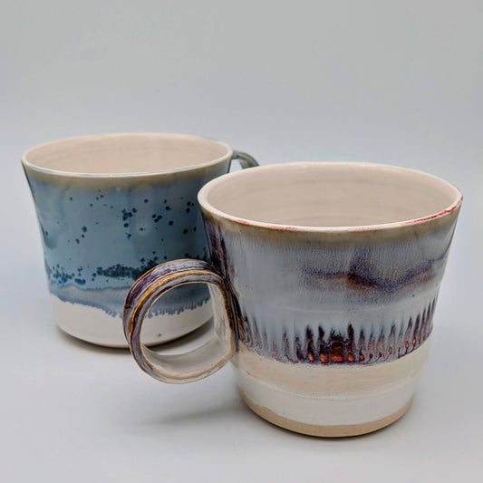 10oz Porcelain Mugs Set